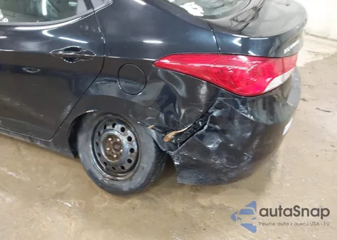 2013 Hyundai Elantra Gls из США, поврежденный, VIN 5NPDH4AE1DH321095